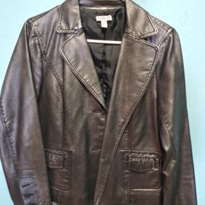 Pleather jacket